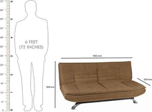 Load image into Gallery viewer, FabHomeDecor Fabric Double Sofa Bed