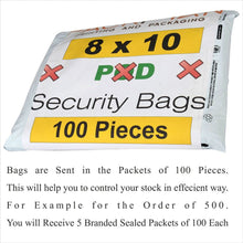 Load image into Gallery viewer, Packman 8 x 10 inches Security Bags Without POD Jacket Courier Bag Security Bag
