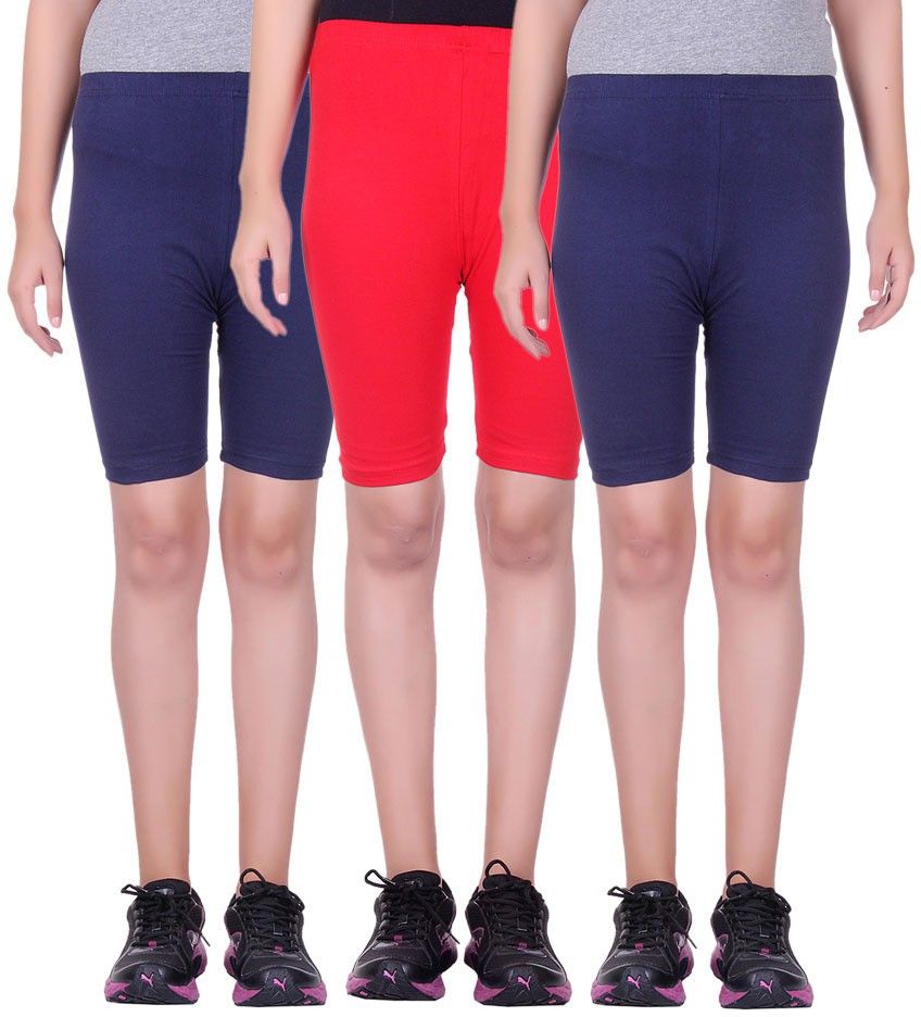 Alisha Solid Women's Cycling Shorts