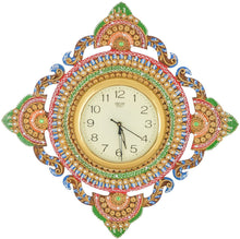 Load image into Gallery viewer, OM SHIVAKRITI Square wall Clock Showpiece  -  38.1 cm

