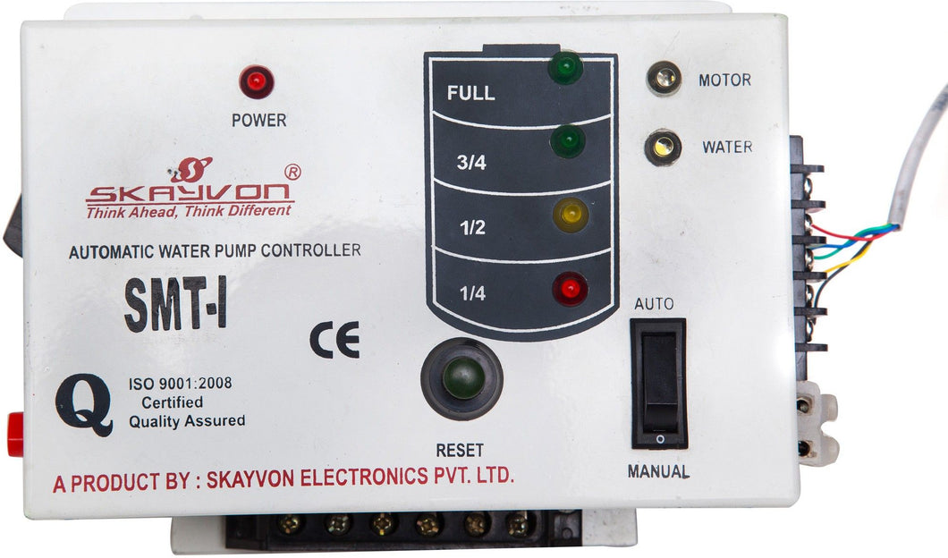 Skayvon SUMMERSIBLE SINGLE PHASE PUMP CONTROLLER Wired Sensor Security System