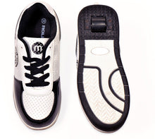 Load image into Gallery viewer, Veelys Shiny White Quad Roller Skates - Size 4.5 UK
