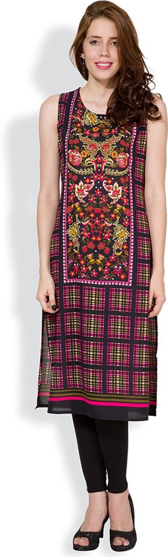 Vishudh Printed Women's Straight Kurta