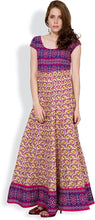 Load image into Gallery viewer, Vishudh Printed Women&#39;s Anarkali Kurta
